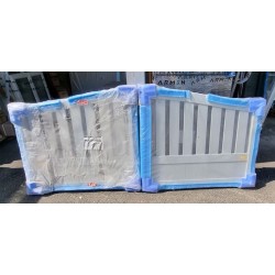 Portail Aluminium 2 vantaux – L 3560 x H 1250
